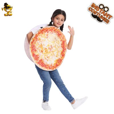 [COD] Cross-border children spoof pizza cosplay gourmet creative play stage costumes