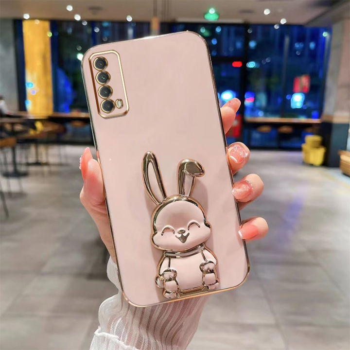 andyh-new-design-for-huawei-y6p-2020-y7a-y9s-case-luxury-3d-stereo-stand-bracket-smile-rabbit-electroplating-smooth-phone-case-fashion-cute-soft-case