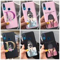 【Great. Cell phone case】 เคส VIVO Y11 2019 1906 1906 20แฟชั่นธุรกิจที่ไม่ซ้ำกันเคส TPU นุ่มพิมพ์ลายดอกไม้ VivoY11 Y 11ปก