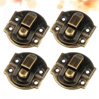 【CC】❐  20pcs Hasps Iron Lock Catch Latches for Jewelry Suitcase Buckle Clip Clasp 3x28cm