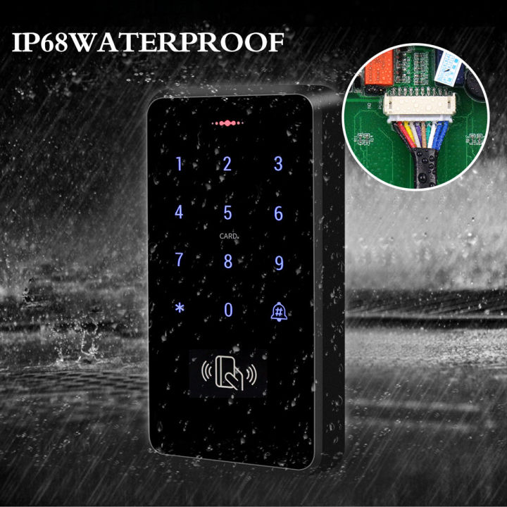 door-access-control-system-kit-ip68-waterproof-outdoor-rfid-access-control-keypad-power-supply-electric-magnetic-strike-lock