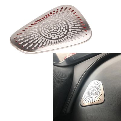 Car Dashboard Horn Cover Audio Speaker Cover Horn Trim Accessories for Mercedes Benz C-Class W206 C260 2022