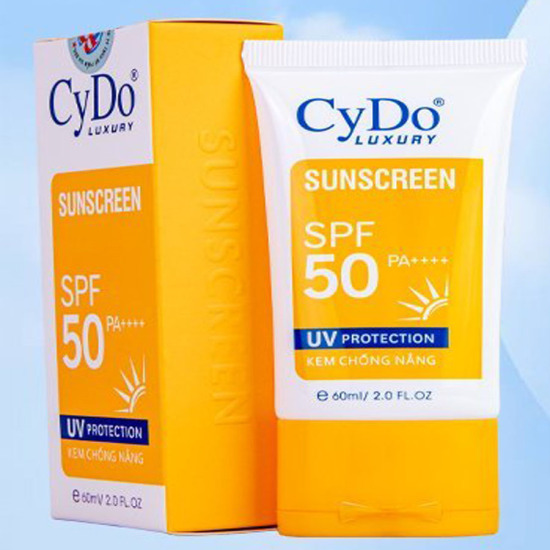 Kem chống nắng sunscreen luxury cydo 60ml, dưỡng da trắng mịn, kiềm dầu - ảnh sản phẩm 1
