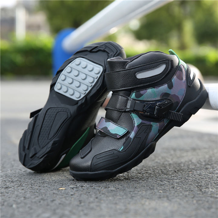 รองเท้าขี่จักรยานระบายอากาศลื่นมืออาชีพล็อครองเท้าอุปกรณ์กีฬากลางแจ้งรองเท้า
