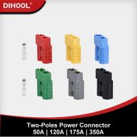 Power Bipolar Battery Connector High Current Plug Quick Charging ConnectorUPS Cable Terminals DC 50A 120A 175A 350A 600V