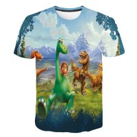Jurassic World T-Shirt For a Boy Dinosaur T-shirts Girls And Boys Clothes 3 to 14 Ys Kids Fashion Childrens Cartoon Clothing