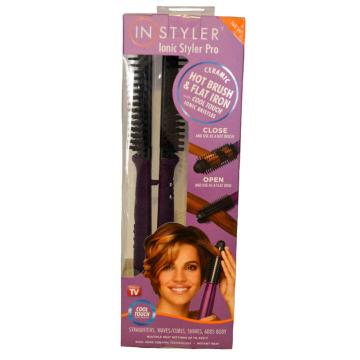 instyler-lonic-styler-pro-เครื่องม้วน-amp-หนีบผม-ความร้อนแผ่นเซรามิค-4-in-1-พร้อม-led-บอกอุณหภูมิแบบมัลติฟังก์ชั่น-สีม่วง