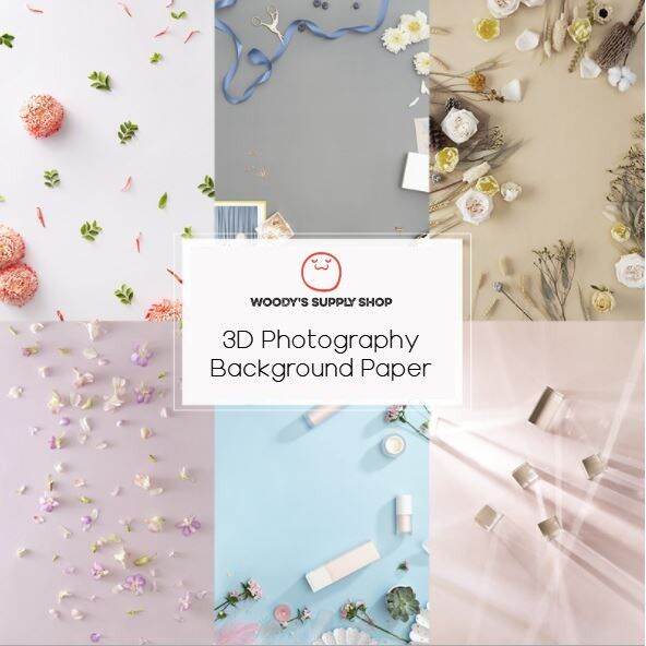 55*83cm 3D TwoSided Photography Background Paper Photo Shoot Props