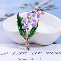 Brooches Women Alloy Weddings Banquet Brooch Pins New Year Gifts Plant 3 Color Magnolia Enamel Glaze Jewelry For Suit