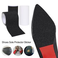 Non-slip Wear-resistant Shoes Sole Protector Sticker for High Heel Self-Adhesive Rubber Sole Protector Sticker Black Transparent