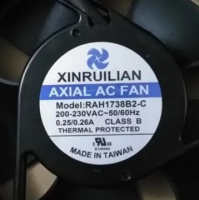 Fnhg XINRUILIAN RAH1738B2-C ซินรูเลี่ยนใหม่220V 110V พัดลมทำความเย็นไหลตามแนวแกน