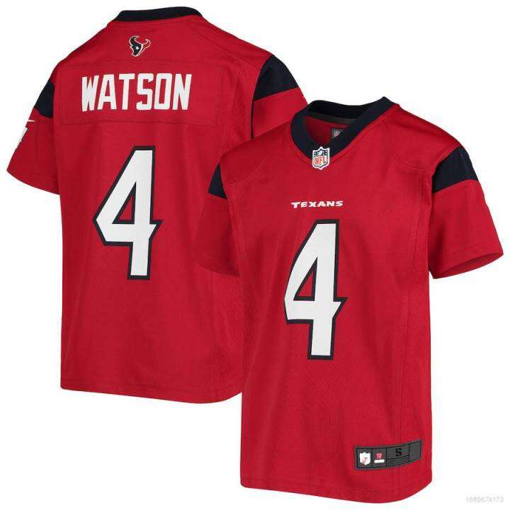 NFL Houston Texans Jersey Deshaun Watson Football Tshirt Sports Tee