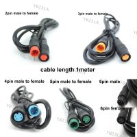 M8 2/3 4 5 6 Pin core male to female M/F Extension Butt Joint Plug connector Cable Electric Bicycle Waterproof for Ebike Wire YB23TH