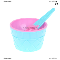 dongchigai ชามใส่ไอศกรีมสำหรับเด็กถ้วยสำหรับใส่ขนมหวานแม่พิมพ์ทำไอศกรีม