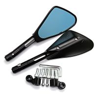 Universal CNC Aluminum alloy 8mm 10mm Motorcycle Rear View Mirrors For KAWASAKI Z250 Z300 Z650 Z750 Z800 Z900 Z1000 ZX9R ZX10R