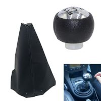 【DT】 hot  PU Leather Manual Gear Shift Knob Shifter Lever Handle Stick For peugeot 307 308 3008 407 5008 807  Citroen C3 C4 C8