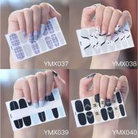 INSTOCK Korean waterproof nail sticker 3D Cartoon nail sticker YMX021-YMX040