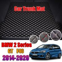 แผ่นซับ Alas Bagasi Mobil รถด้านหลังแผ่นปูรถยนต์ BMW 2 Series Gran Tourer 2014-2020แผ่นรองกระโปรงหลังรถ BMW F46