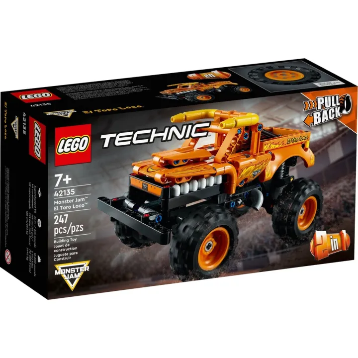 Có sẵn] 42135 LEGO Technic 2in1 Monster Jam El Toro Loco - Xe tải quái vật  2 trong 1 | Lazada.vn