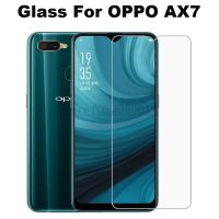 กระจกเทมเปอร์ OPPO AX7สำหรับ AX 7 CPH1901 CPH 1901ฝาครอบปกป้องหน้าจอ