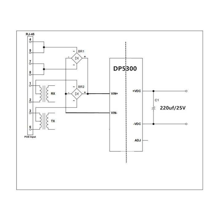 dp9200-poe-module-5v-2-4a-pin-to-pin-ag9200-ieee802-3af-capacitive-free-pin-embedded-poe-module