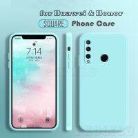 【Shell set]แฟชั่นสแควร์ซิลิโคนโทรศัพท์ Case สำหรับ Huawei Honor 10 20 Lite 10i 20e 20S 30S 30i 30 50 60 Pro 8X เล่น Nova 5T 3 3i ปกอ่อน