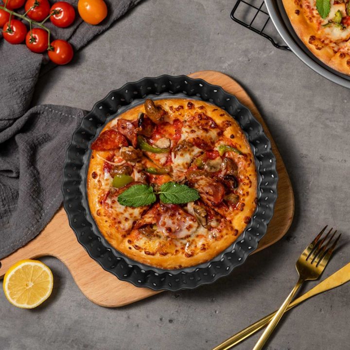 4-pack-quiche-tart-pan-5-inch-round-perforated-pizza-baking-tray-non-stick-tart-tin-with-holes-for-cakes-pies-quiches
