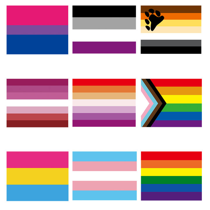 90x150cm homoseksual Philadelphia Philly Pride Rainbow Flag hiasan ...