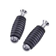 6mm CNC xe máy chỗ để chân cần gạt sang số chân PEG bàn đạp cho Yamaha YZF