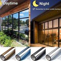 Multi-Size Anti-UV Stained Glass Privacy Solar Window Film Building Decor Reflective Decorative Window Tint Anti-Look Window Sticker and Films