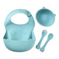 Baby Feeding Eating Supplies, Baby Feeding Set, Baby LED Weaning Supplies Toddler Self Feeding Utensils Dishes Set