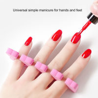 lianw Mall 2Pcs/Set Toe Separator Soft High Elasticity Sponge Nail Art Manicure Pedicure Gel Dividers Tools for Adult