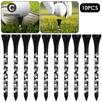 10-50Pcs Golf Ball Tee Support Portable Wooden Golf Ball Tees Stable Base  Lightweight High Strength