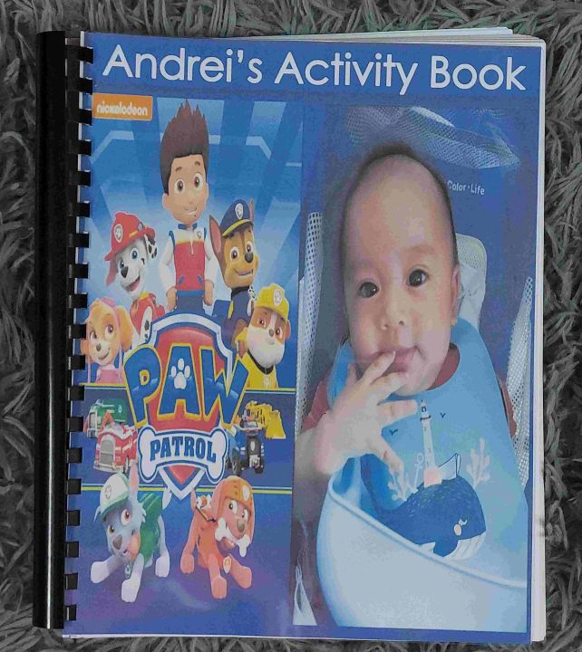 Personalized　of　Activity　Preschool　PH　(Tracing,　Compilation　Numbers,　Shapes,　Colors,　Worksheets　more)　RING　BINDED　Lazada　Letters,　and