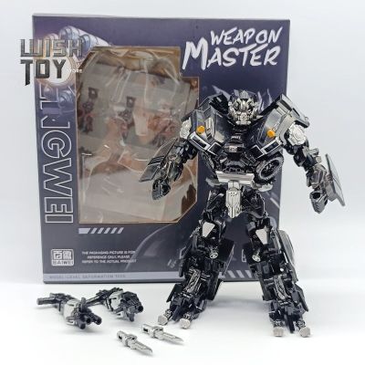 ตลาดของเล่นเด็ก17Cm BAIWEI TW1026B แปลงร่าง TW-1026B Ironhide Weaponeer รุ่นที่เรียบง่าย SS-14 SS14หุ่นยนต์ของเล่นฟิกเกอร์แอคชั่นภาพยนตร์