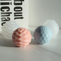 Epoxy Water Ripples Ice Cube Gypsum Geometric Gifts Ball Sphere Silicone Candle