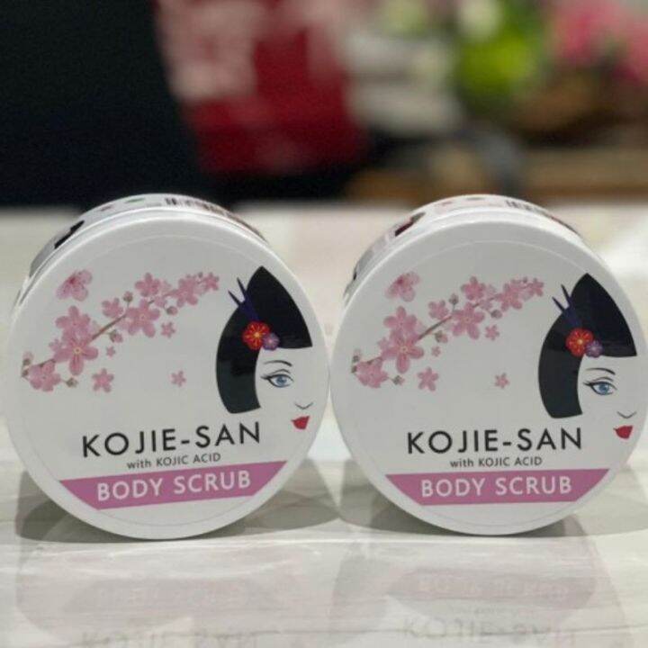 Kojiesan Body Scrub With Kojic Acid Kojie san body scrub lulur