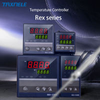 PID ตัวควบคุมอุณหภูมิอุตสาหกรรมอัจฉริยะดิจิตอล C700 C400 Rex-C900เทอร์โมสตัทถ่ายทอดสัญญาณอินพุต SSR แบบสากล