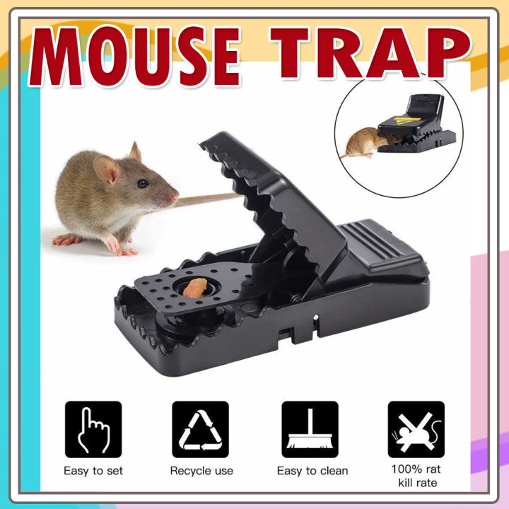 Mouse Rat Traps High Sensitive Snap Big Plastic Mouse Trap Rodent ...