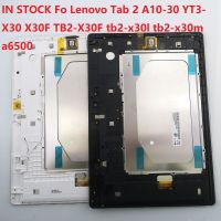 Dgh 10.1 "LCD สำหรับ Lenovo แท็บ2 A10-30 YT3-X30 X30F TB2-X30F Tb2-x30l Tb2-x30m A6500แผงจอแสดงผลหน้าจอสัมผัส Digitizer พร้อมกรอบ