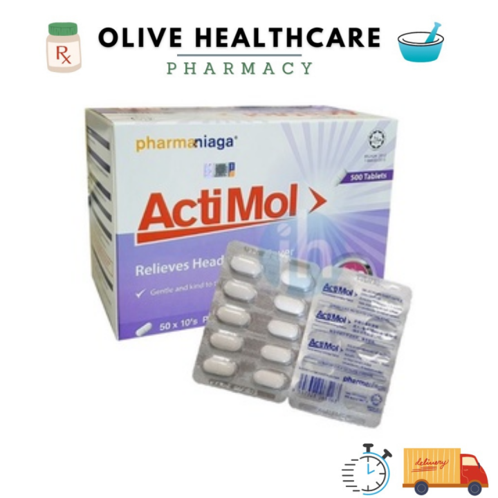 PHARMANIAGA Actimol 650MG 10'S/ Strip | Lazada