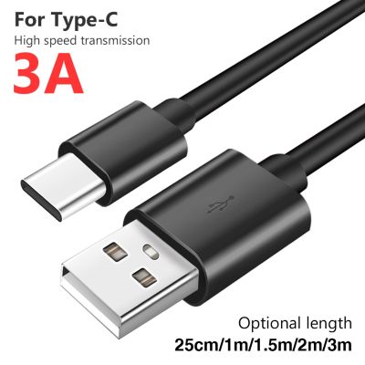 [HOT RUXMMMLHJ 566] USB Type C S21 S20สายสำหรับซัมซุง Xiaomi Redmi สายสายชาร์จเร็ว POCO โทรศัพท์มือถือที่ชาร์จ USB-C USB สาย C Type-C 3เมตร