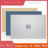 Dell/dell Inspiron Lingyue การเผาไหม้7000 7560 7572 A เชลล์ปกหลัง019D5T แล็ปท็อปกรอบกลับกรณีเชลล์ด้านหน้าปก Palmrest