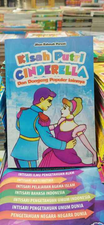 Buku Cerita Rakyat KIsah Putri Cinderella & 10 Sampai 14 Dongeng ...