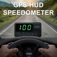 【สินค้าใหม่】 C60S C60 C90 C80เครื่องวัดความเร็ว GPS แบบดิจิตอลรถยนต์ระบบ HUD แบบโอเวอร์สัญญาณเตือนเรื่องความเร็ว