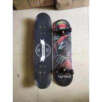 NP ส่งฟรี สเก็ตบอร์ด Skateboard รุ่น3108 ล้อสีดำ ลายอีกาสีดำ  (ออเดอร์ละไม่เกิน6ชิ้น) C011 กีฬา Sports &amp; Outdoors