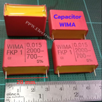 Capacitor 0.015UF 2000V(153=15NF) WIMA FKP แท้-ใหม่ ขาห่าง 28 mm. คาปาซิเตอร์ ตัวเก็บประจุ แท้ -ใหม่คุณภาพเต็ม อะไหล่อิเล็คทรอนิกส์ Capacitor 2000V Capacitor 1UF