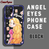 Case4you กล้องสำหรับ Samsung Galaxy Note20 Note20 Samsung การ์ตูนราพันเซลอัลตร้าเจ้าหญิงเคสยางนิ่มเลนส์เต็มกล้องปกป้องเคสกันกระแทก