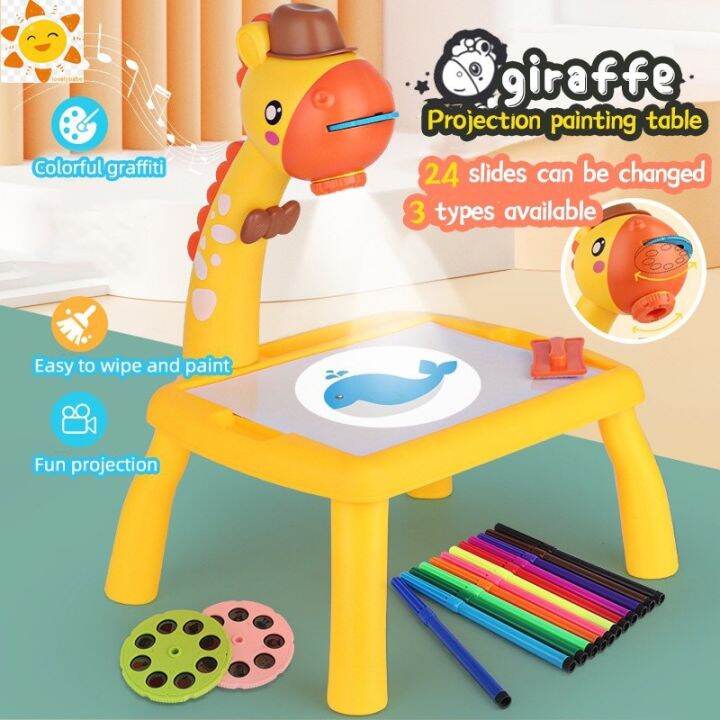 Promotions Painting Projector Toy Baby Learning Desk With Smart ...