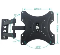 ขาแขวนทีวี ขนาด14-42นิ้ว ขายึดโทรทัศน์ ติดผนัง รองรับTV led lcd Wall Mount  รับน้ำหนักได้ 25 kg แบบยื่นออกได้